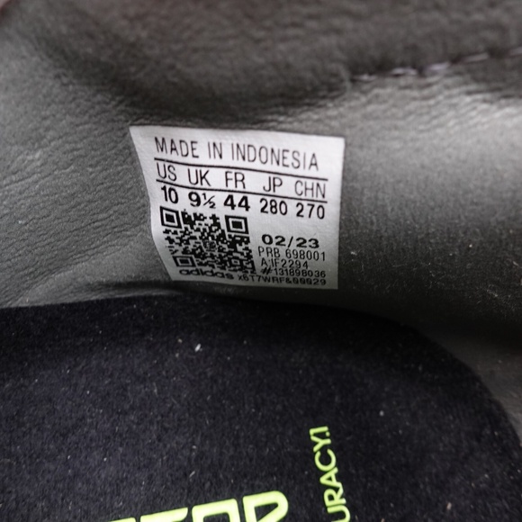 NEW Size 10 Men's adidas Predator Accuracy.1 SG Soccer Cleats IF2294 Cloud White - Picture 2 of 9